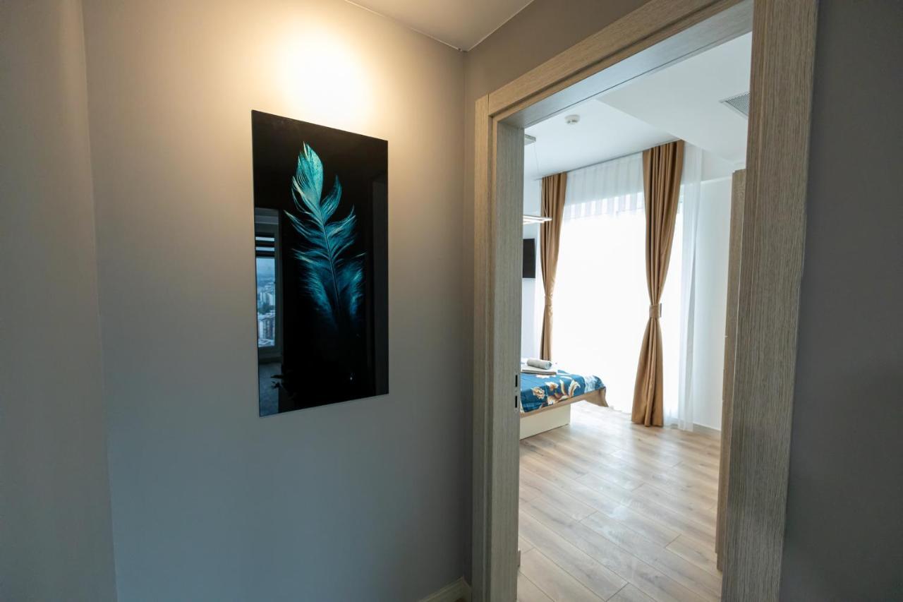 19Th & 18Th Floor Secure Apartments With Pool & Fitness & Parking Included In Price Скопье Экстерьер фото